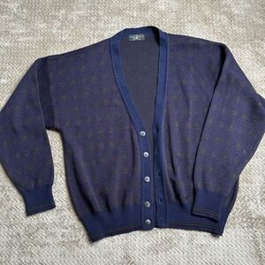 Men's Cardigan Button Up Sweater by The Italian Sweater Co.